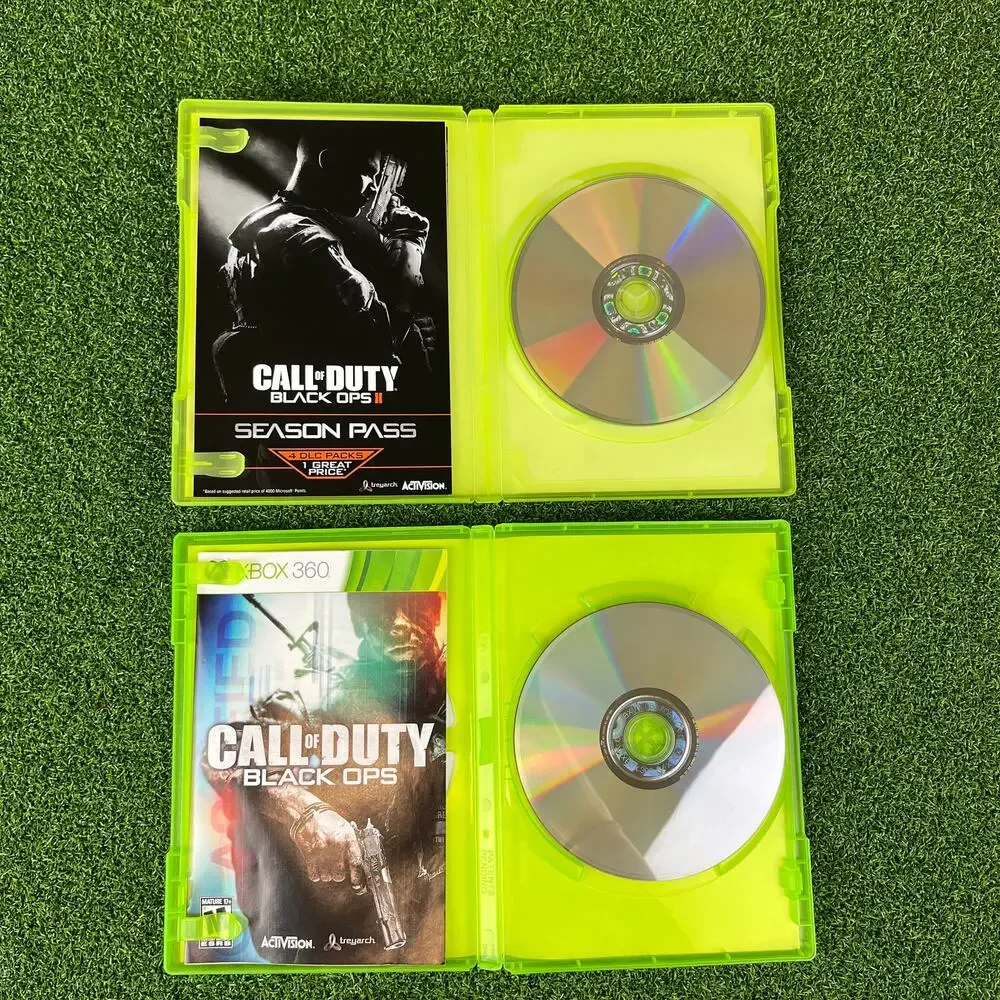 Call of Duty: Black Ops and Call of Duty Black Ops II Microsoft Xbox 360